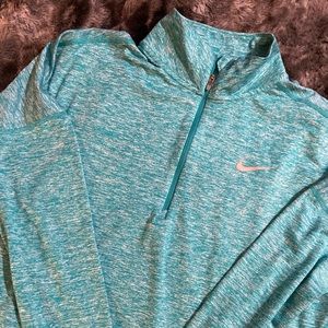 Nike DriFit Teal sweatshirt